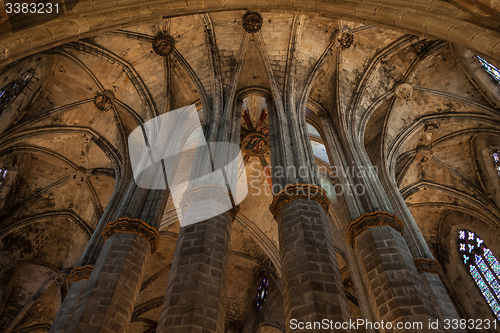 Image of Gothic church interior