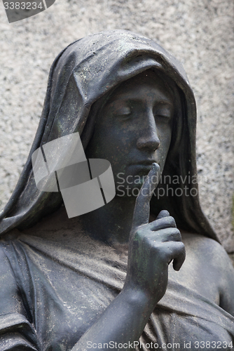 Image of Old Cemetery statue