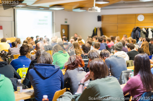 Image of Workshop at university lecture hall.