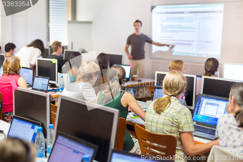 Image of Informatics workshop at university.