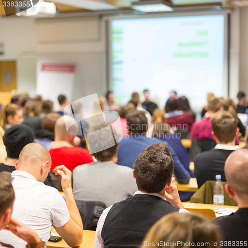 Image of Workshop at university lecture hall.