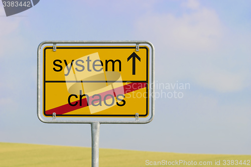 Image of Sign chaos system