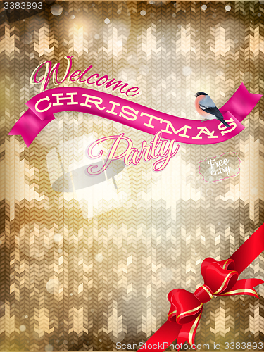 Image of New Year christmas decoration. EPS 10