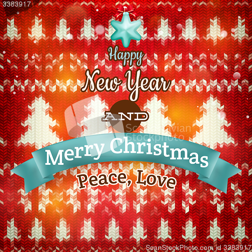 Image of New Year christmas decoration. EPS 10