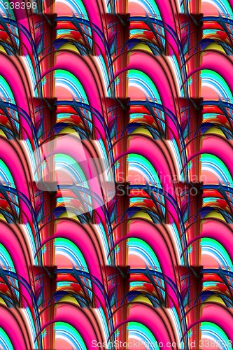 Image of Abstract 3d background