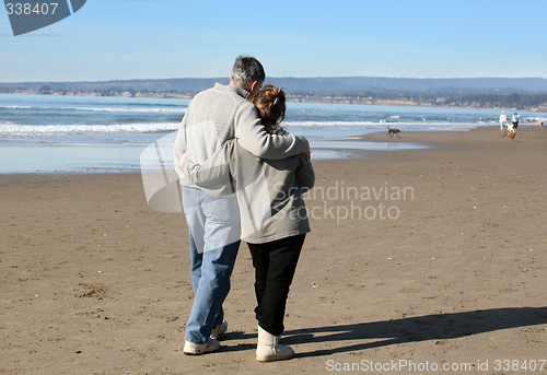 Image of Couple on the beach