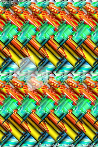 Image of Abstract 3d background