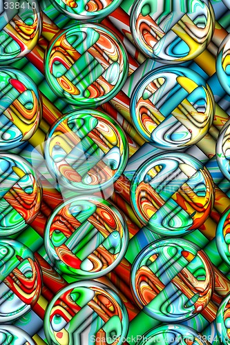 Image of Abstract 3d background
