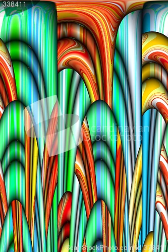 Image of Abstract 3d background