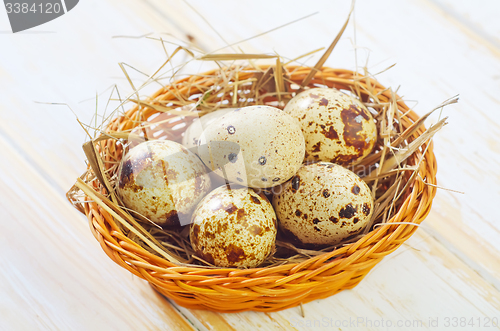 Image of quail eggs