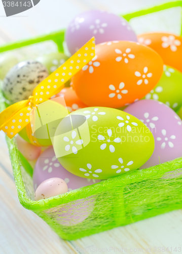 Image of easter eggs