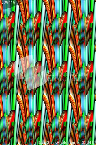 Image of Abstract 3d background