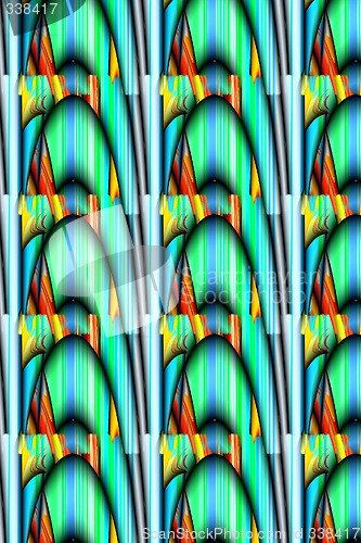 Image of Abstract 3d background