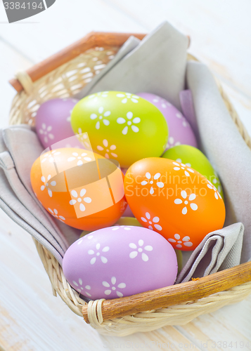 Image of easter eggs