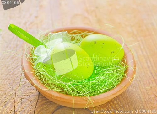 Image of easter eggs
