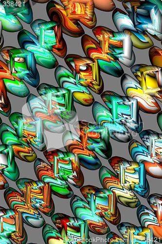 Image of Abstract 3d background