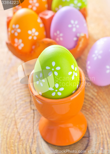 Image of easter eggs