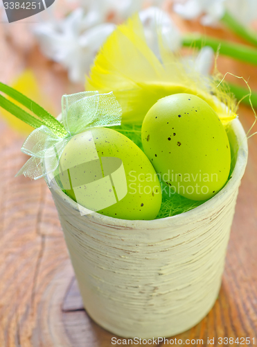 Image of easter eggs