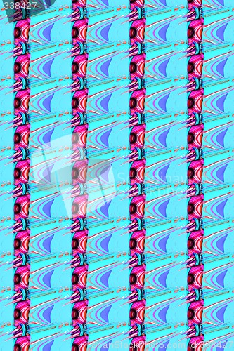 Image of Abstract 3d background of the greek letter Pi