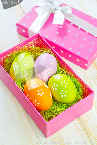 Image of easter eggs