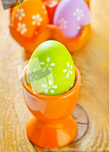 Image of easter eggs