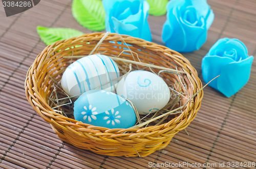 Image of easter eggs