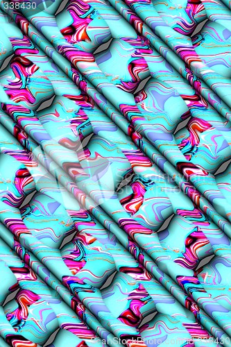 Image of Abstract 3d background