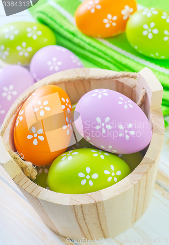 Image of easter eggs