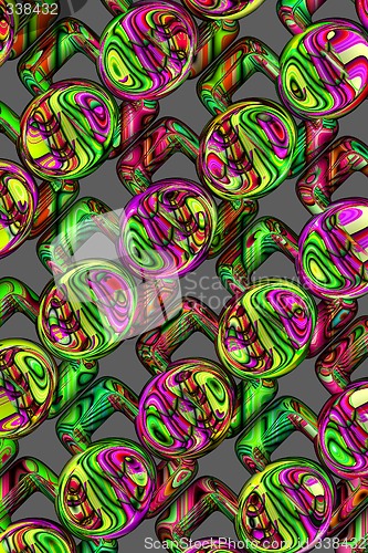 Image of Abstract 3d background
