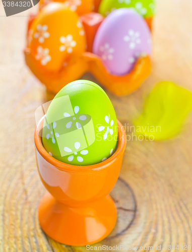 Image of easter eggs