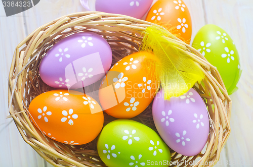 Image of Easter eggs