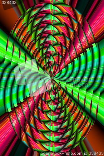 Image of Abstract 3d background