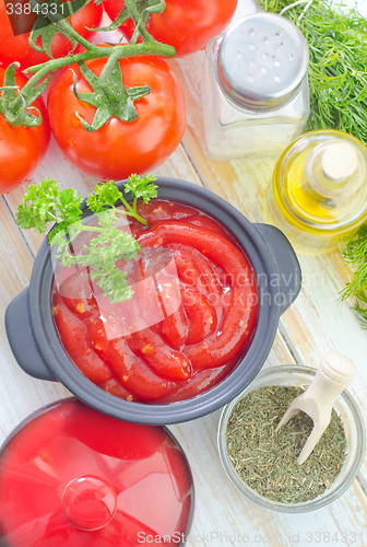 Image of tomato sauce