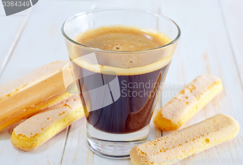 Image of coffee and savoyardi