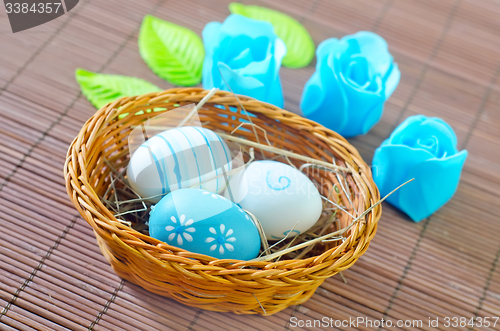 Image of easter eggs