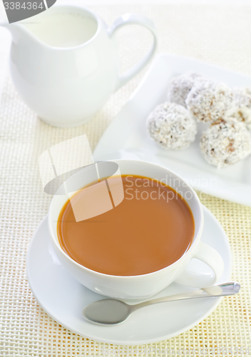 Image of cocoa with candy