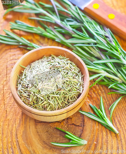 Image of dry rosemary