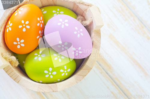 Image of easter eggs