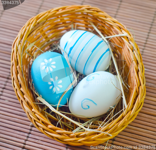 Image of easter eggs