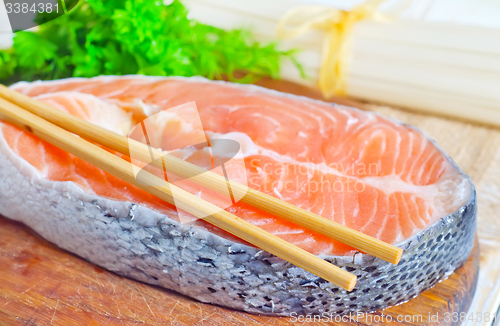 Image of red salmon