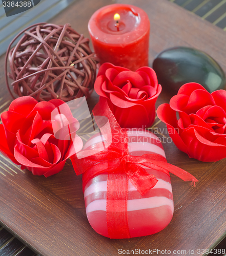 Image of Red soap