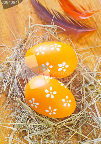 Image of easter eggs