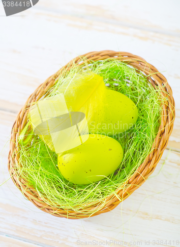 Image of easter eggs