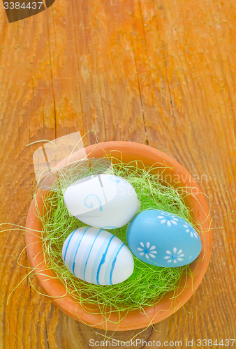 Image of easter eggs