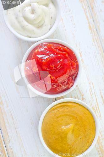 Image of sauces