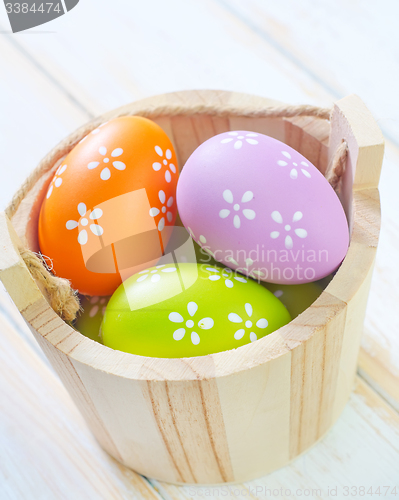 Image of easter eggs