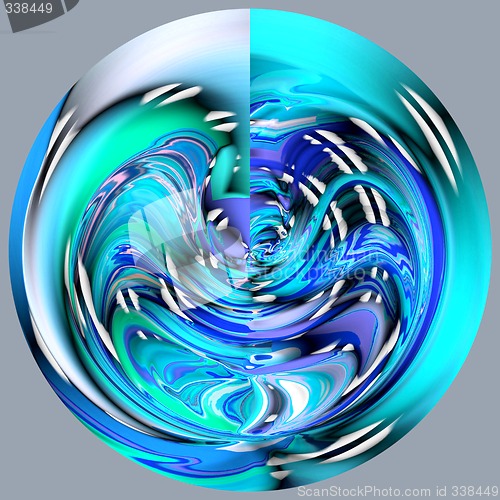 Image of Abstract 3d background