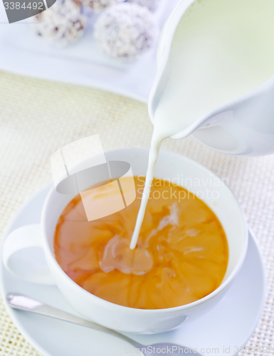Image of cocoa with candy