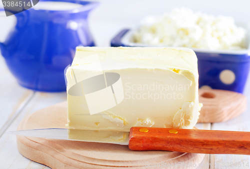 Image of butter, milk and cottage