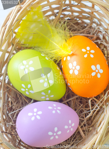 Image of easter eggs